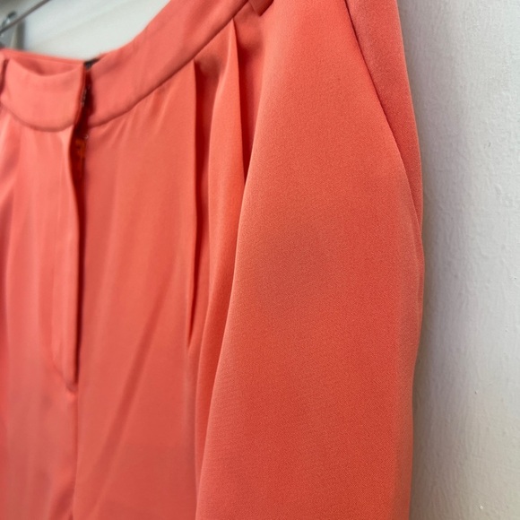 Tibi Silk Pants Orange Designer - Picture 2 of 10